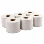  Toalettpapír 2 rétegű közületi átmérő: 26 cm 6 tekercs/karton Millena fehérített