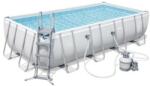 Waincris Piscina supraterana 549 cm x 274 cm x 122 cm cod 56466 cu sistem de filtrare cu nisip Piscina