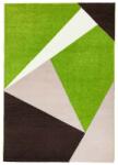  Barcelona E198_FMA52 zöld-bézs geometriai mintás szőnyeg 200x290 cm