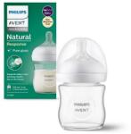 Philips Biberon din Sticla Philips-Avent Natural Response SCY930/01 120ml cu Debit 2 0 luni (SCY930/01)
