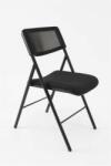 ALBA Összecsukható szék, fém és szövet, ALBA CPDIVANO N, fekete (BCPDIVANO) (CPDIVANO N)