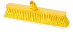 IGEAX élelmiszeripari tolóseprű, partvis fej, 45cm, 0, 3mm puha sörtével, sárga (1009YS) - alphadenthigienia