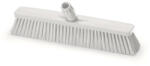 IGEAX élelmiszeripari tolóseprű, partvis fej, 45cm, 0, 5mm közepes sörtével, fehér (1009WM) - alphadenthigienia