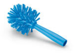 IGEAX élelmiszeripari csőtisztító kefe, menetes nyélhez, 90mm kék (1033BT) - alphadenthigienia