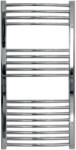 m-tech StarWave 2.0 600mmx1400mm ívelt csőradiátor, króm, EN442