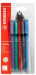 STABILO Pix fara mecanism Stabilo Galaxy 818, M, 0.45 mm, 5 culori/blister (SW008185)