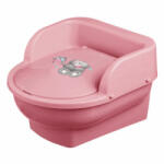 Maltex Bili WC formájú, rózsaszín, zebracsalád