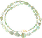  Colier Smarald Columbia Natural Neregulat 5-13 x 4-11 mm - Accesorii Gold Filled - Argint 925