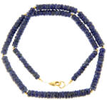  Colier Lapis Lazuli Natural Disc Fatetat 1, 5-3 x 4-6 mm - Accesorii Gold Filled