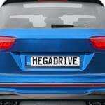 MEGA DRIVE Suport Numar Inmatriculare Mega Drive Carbon 1 Buc