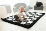 Babysteps Covor de joaca termoizolant pentru bebe, activitati senzorial , contrast 120x140cm
