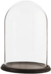 Clayre & Eef Platou decorativ lemn cupola sticla 23x31 cm (6GL1271) Tava