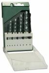 Bosch Set de burghie metal HSS-R/piatra, 9 buc. 3, 0 mm x 61 mm- 4, 0 mm x 75 mm- 5, 0 mm x 86 mm- 6, 0 mm x 93 mm- 8, 0 mm x 117 mm- 4, 0 m - 2609255482 (2609255482) Burghiu