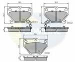 COMLINE Set placute frana, frana disc TOYOTA COROLLA Combi (E12J, E12T) (2001 - 2007) COMLINE CBP3841