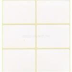  Etikett címke, 35x50mm, 10 lap, 6 címke/lap (EGYEB_BELFOLDI_00193) (EGYEB_BELFOLDI_00193)