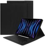 Tech-Protect TP0057 Tech-Protect tolltartós Apple iPad Pro 12.9 (2020/2021/2022) tablet tok, billentyűzettel, fekete (TP0057)