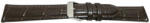  Curea maro inchis piele vitel model aligator captusita buget 22mm - 51987 - cureaceas