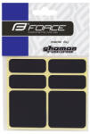 Force Protectie cadru Force autocolante set 6 bucati negru reflectorizant