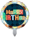  Fólia lufi - Happy Birthday felirattal