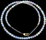  Colier Opal de Foc Natural Rotund 4x4 mm - Accesorii Gold Filled - concepttropic - 456,00 RON