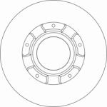 TRW Disc frana TRW DF6963S - piesa-auto