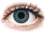 Maxvue Vision Lentile de contact colorate ColourVUE Crazy Lens - Solar Blue - cu dioptrie (2 lentile) Ochelari de citit