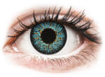 Maxvue Vision Lentile de contact colorate ColourVUE Glamour Aqua - cu dioptrie (2 lentile) Ochelari de citit
