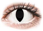 Gelflex Lentile de contact colorate CRAZY LENS - Cat Eye White - lentile zilnice fără dioptrie (2 lentile)