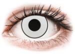 Gelflex Lentile de contact colorate CRAZY LENS - White Black - lentile zilnice fără dioptrie (2 lentile)