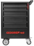 GEDORE GEDWorker szerszámkocsi 119 részes szerszámkészlettel 5 fiókkal (R21562005) (R21562005)