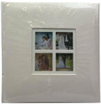 P&O Esküvői bedugós fényképalbum - 200 db 10x15 cm - ablakos (BBM46200-W20-2)