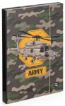 Oxybag ARMY helikopteres füzetbox - A4 - terepszínű (IMO-KPP-8-76123) - mindenkiaruhaza