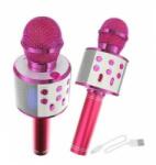  Iso trade Microfon karaoke fără fir Bluetooth, argintiu, 8997 Instrument muzical de jucarie