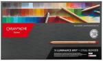 Caran d'Ache Luminance 6901 színesceruza készlet - 76 szín, 78 db + 2 db Full Blender