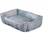 PetHaus Culcus Confortabil pentru Caini sau Pisici, 100 x 70 x 25 cm, Gri