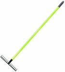 Garden Line Grebla de gradina, 12 dinti, coada fibra de sticla 120 cm Grebla