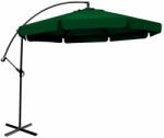 ModernHOME Umbrela de gradina profi pliabila 6 segmente verde inchis 300cm
