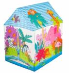 Iplay Cort de Joaca pentru Copii IPlay, Casuta Zoo, Animal Print, 95x72x102 cm