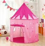 Iplay Cort De Joaca Tip Castel IPLAY, culoare roz, 105x125 cm