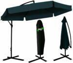 Garden Line Umbrela soare GardenLine, pentru teresa, structura otel, 180g m2, verde, 350 x 210 cm