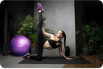 Neo Sport Minge de exercitiu 65 cm NS-951 violet Minge fitness