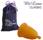 Me Luna Cupă menstruală cu bilă, mărimea S, orange - MeLuna Classic Menstrual Cup Ball