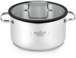 BOHMANN Cratita inox Bohmann Premium BP-0830-20, 20 x 11 cm, 3.5 litri, capac sticla