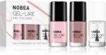 NOBEA Day-to-Day 3-Piece Nail Polish set with Top coat комплект лак за нокти Best of Nude Nails