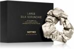 Notino Silk Collection Large scrunchie копринен ластик за коса Cream
