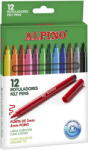 Alpino Carioca lavabila, 12 culori/cutie, ALPINO Standard - culori clasice (MS-AR001002N) - vexio