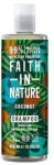 Faith in Nature Sampon natural hidratant cu cocos pentru par normal sau uscat, 400ml, Faith in Nature
