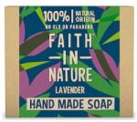 Faith in Nature Sapun natural solid cu lavanda, 100g, Faith in Nature