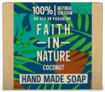 Faith in Nature Sapun natural solid cu cocos, 100g, Faith in Nature