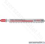 Bosch EXPERT T 301 CHM Plastic Composites Clean Keményfém fogú szúrófűrészlap, 117mm, (3db/csomag) (2608902471) (2608902471)